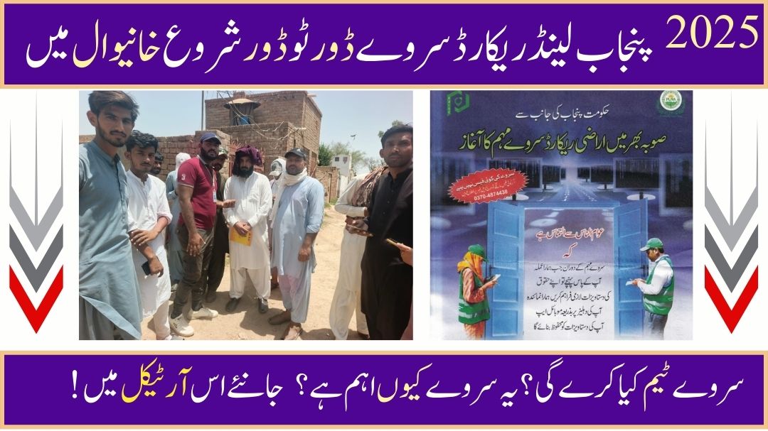 Punjab Land Record Survey