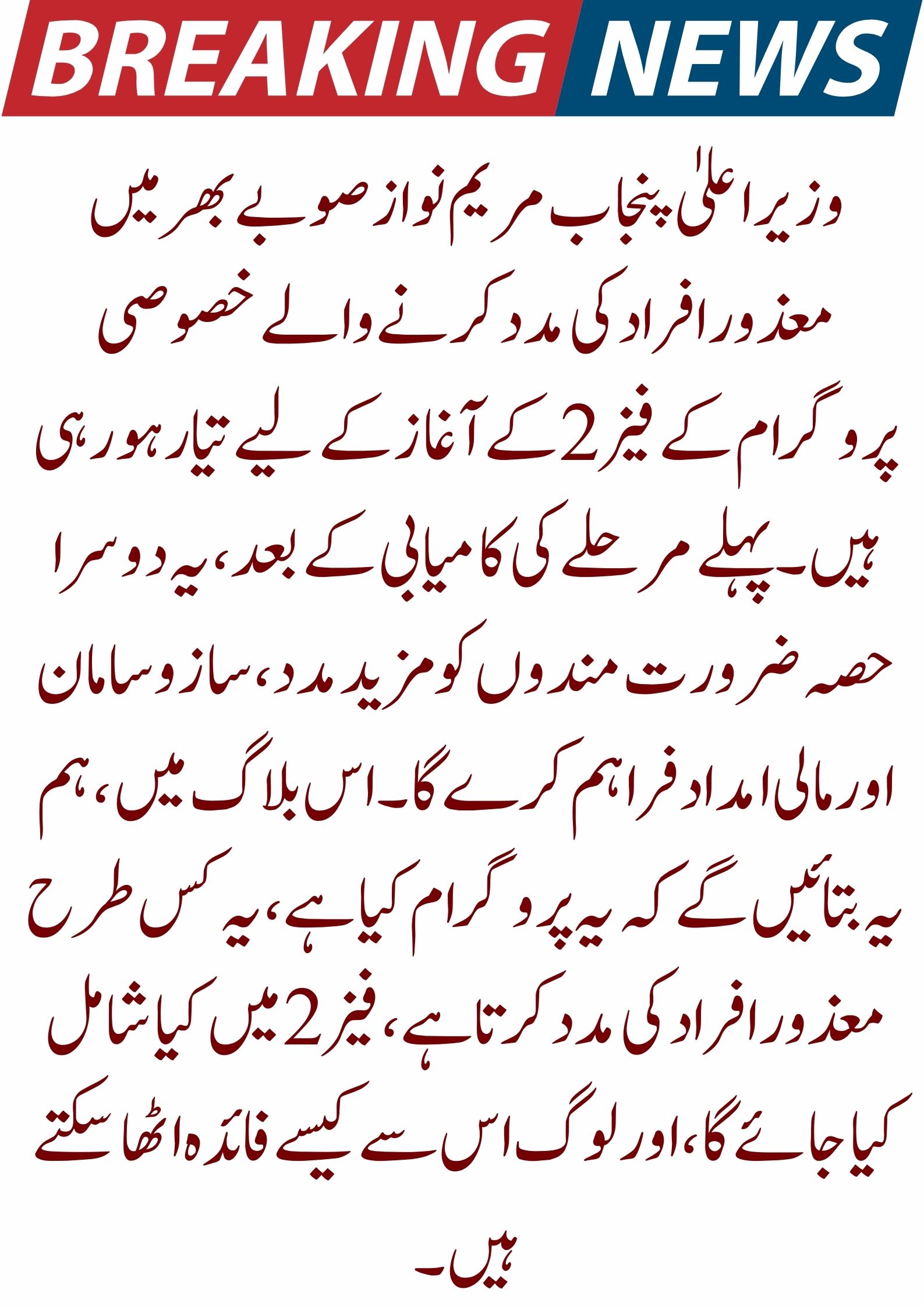 Disabled People in Punjab 2025